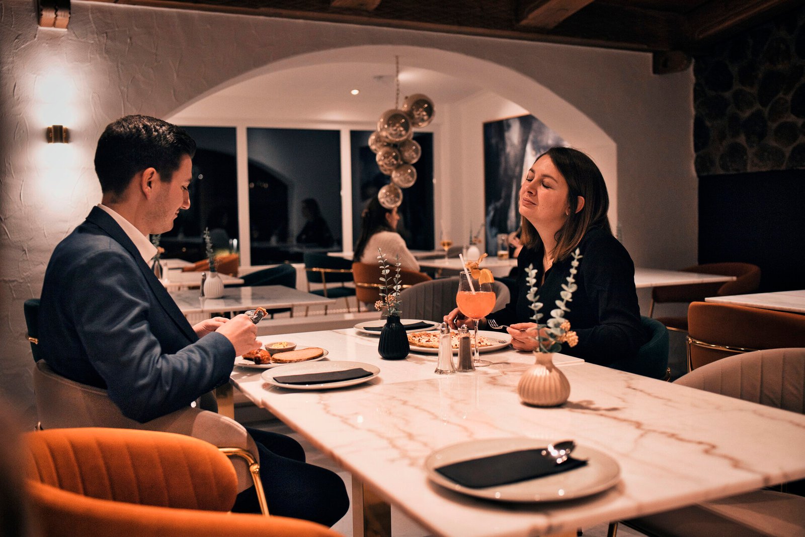 Hotel Kronberg, at the table