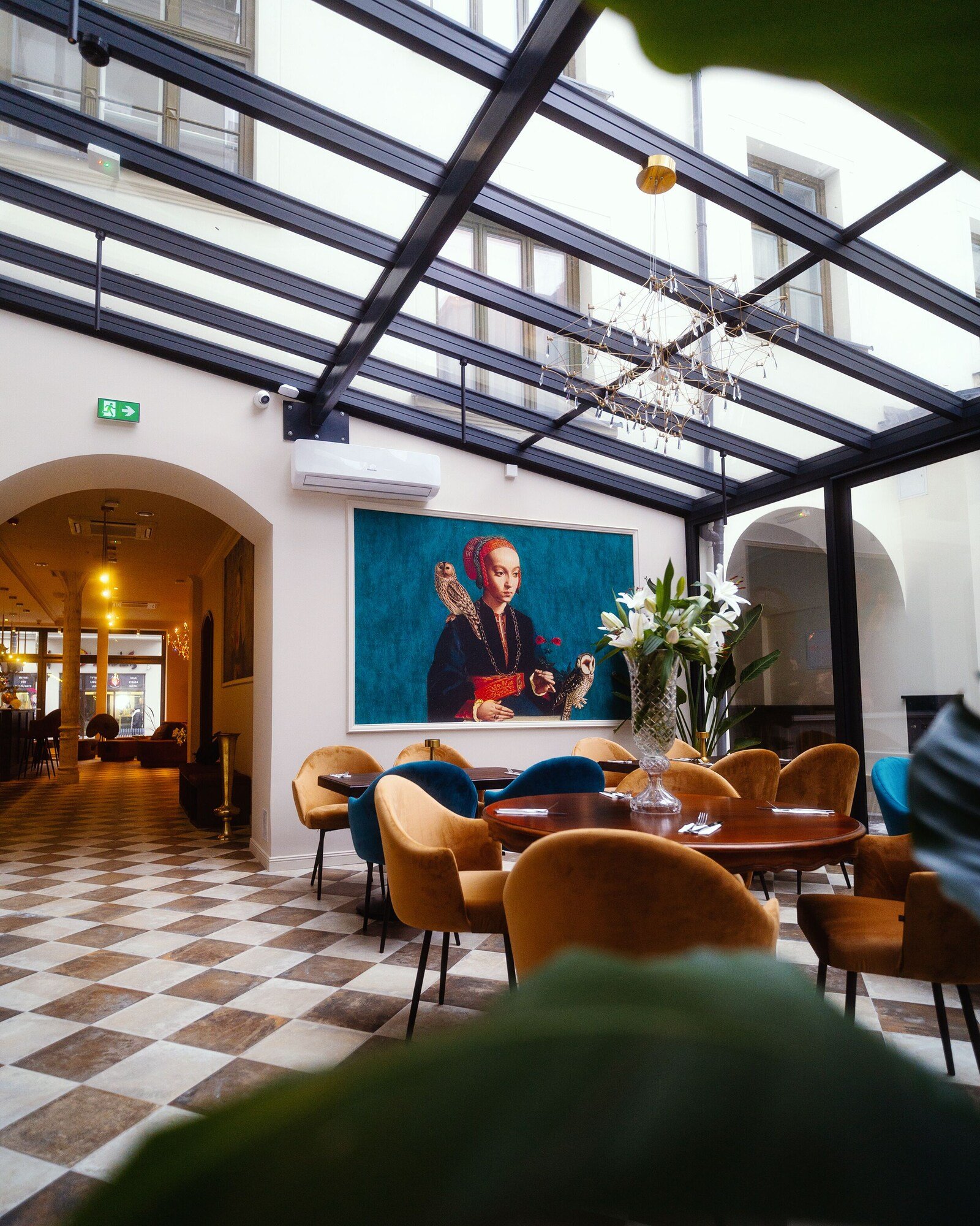Hotel Pietryna, restauracja oranżeria