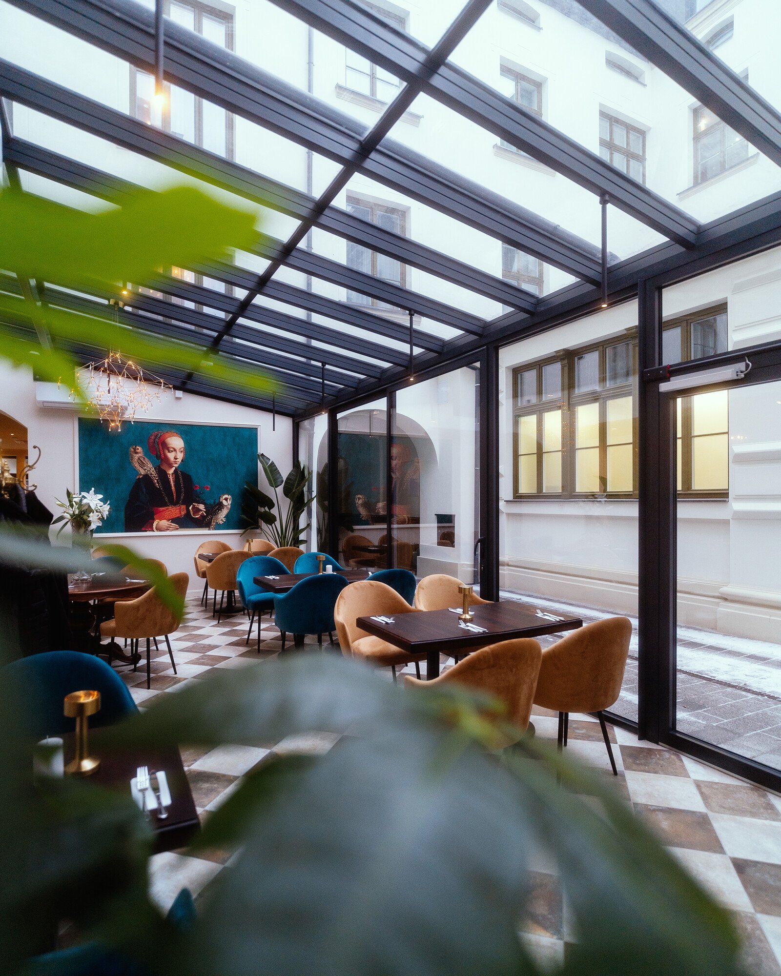 Hotel Pietryna, restauracja oranżeria