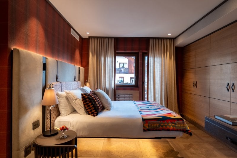 Eight Cortina, rooms