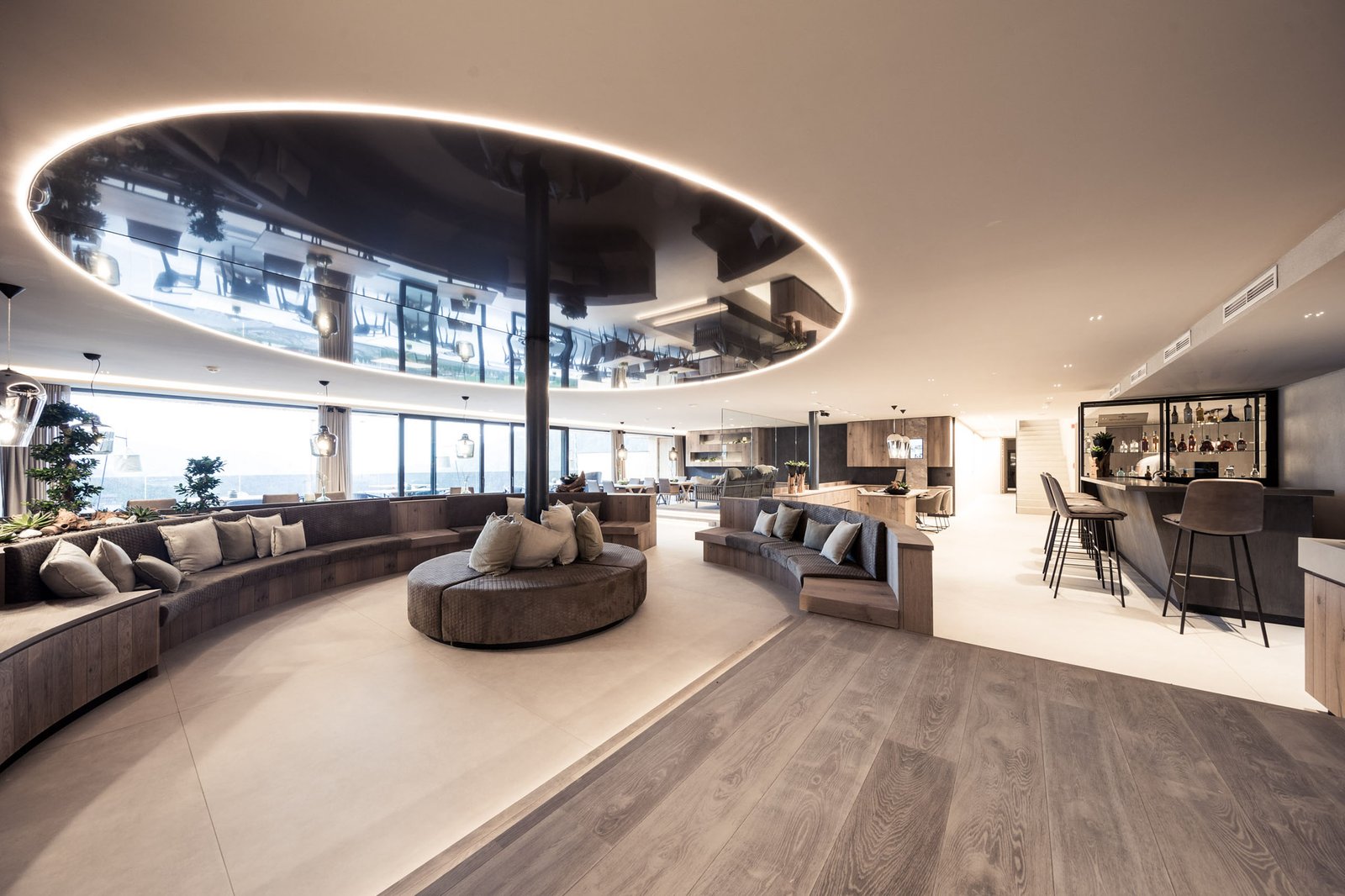 PURMONTES Private Luxury Chalet, the living lounge