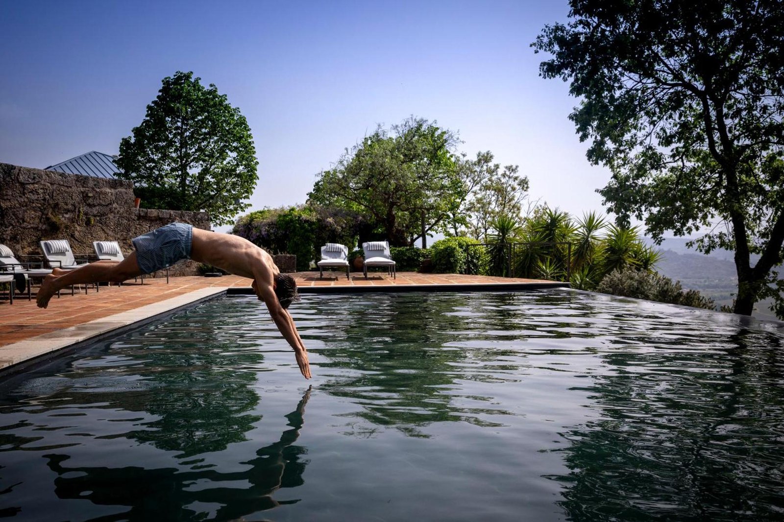Thevagar Countryhouse, the pool