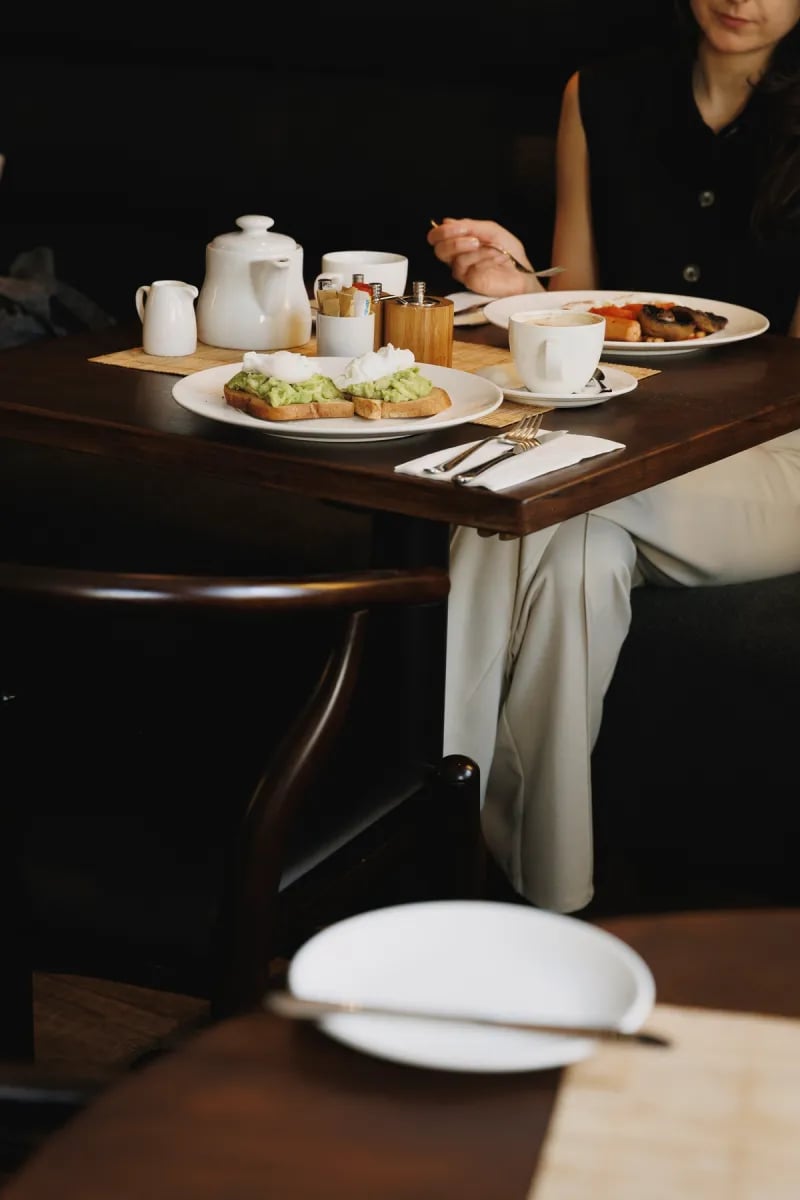Drakes Hotel | A Curious Group of Hotels, at the table