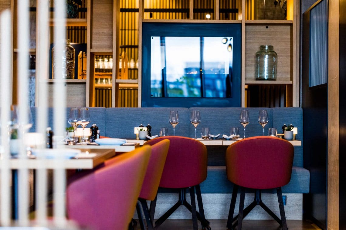 Alsik Hotel & Spa, at the table