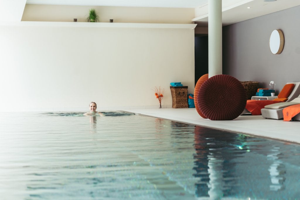 Strandhotel am Weissensee, the pool