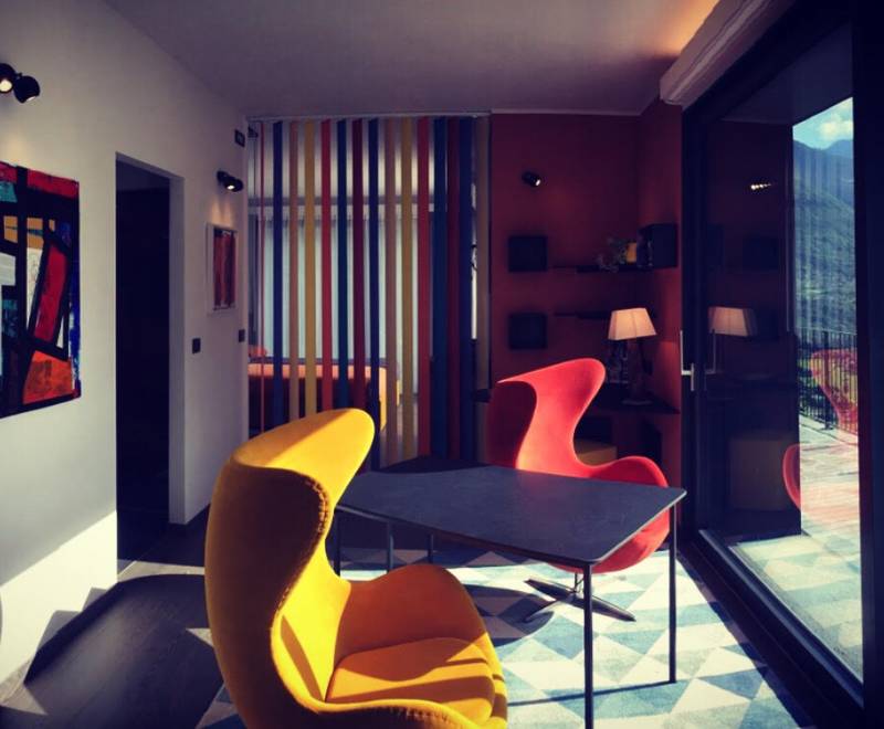 Cà Rossa, rooms