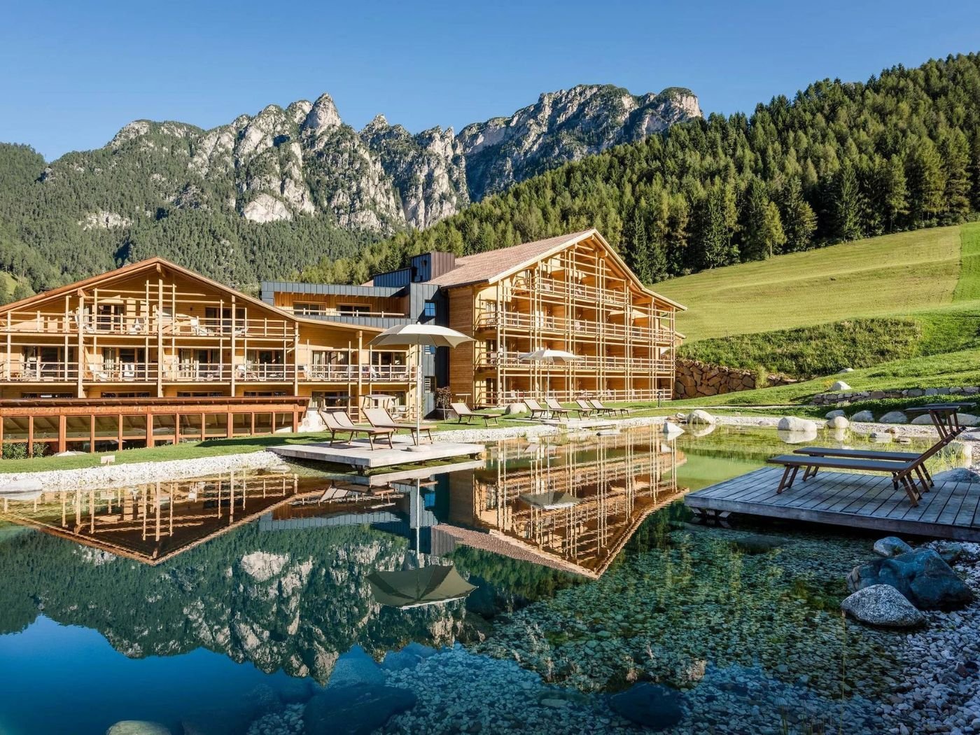 Cyprianerhof Dolomit Resort, the pool