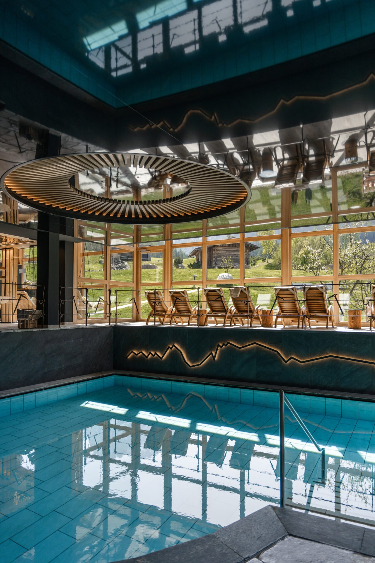 Cyprianerhof Dolomit Resort, the pool
