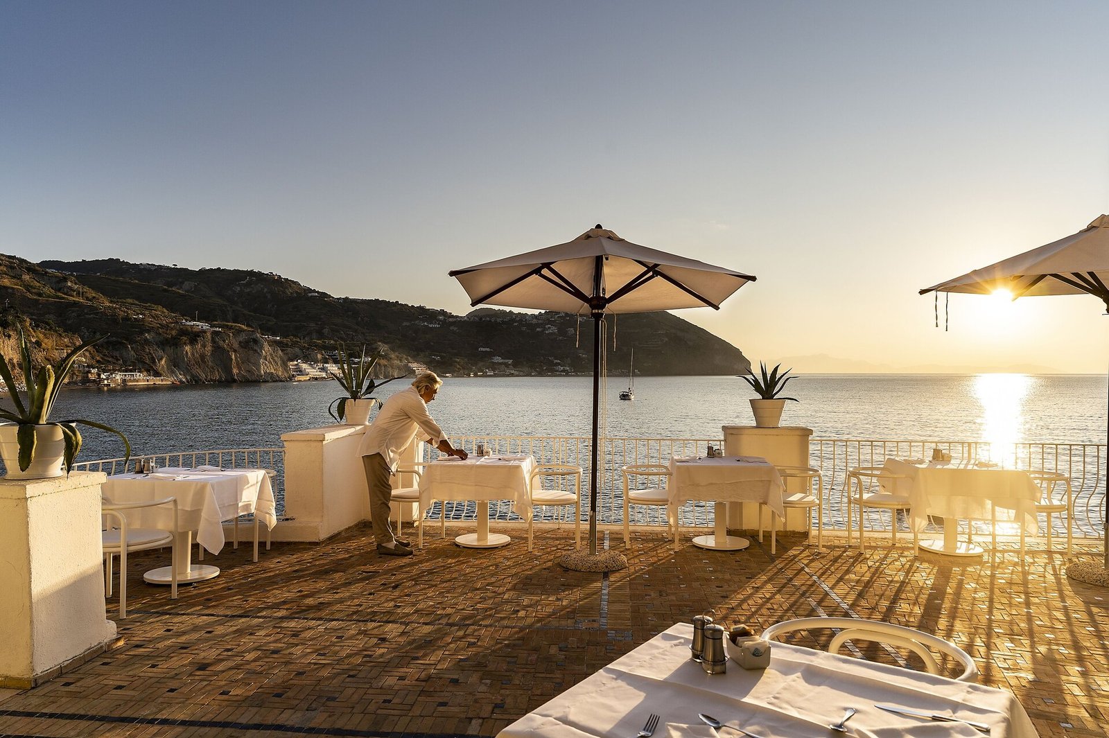 Miramare Sea Resort & Spa, at the table