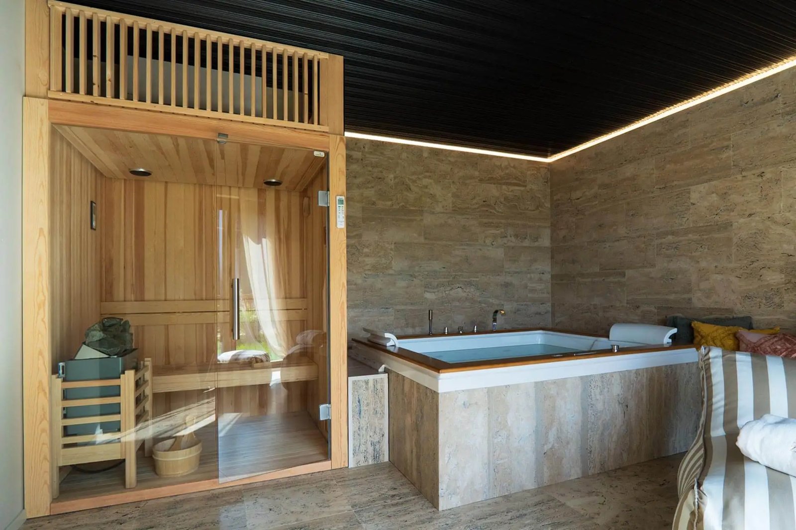 Tenuta Zamparina, the spa