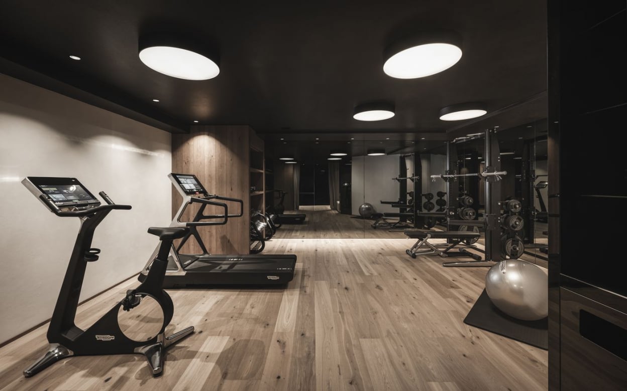 Luxury Chalet Alpurio, the spa