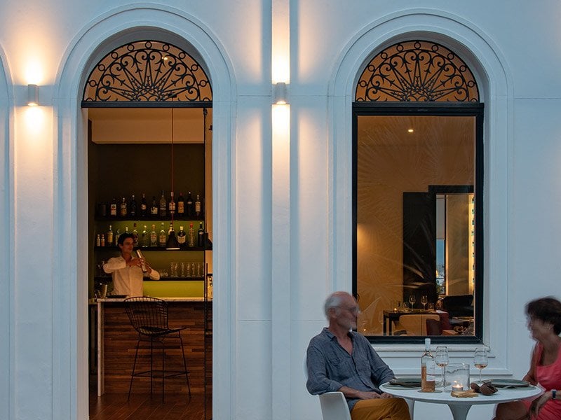 Villa Paranaguá Hotel & SPA (SPA e Restaurante apenas por Reserva), at the table