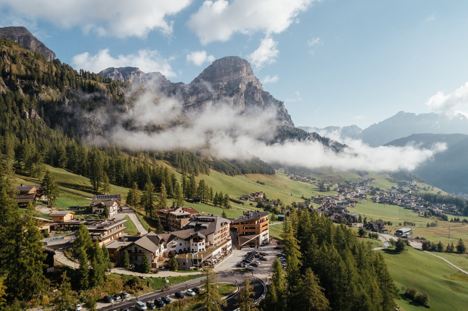 Kolfuschgerhof Mountain Resort&Spa in Dolomites Colfosco - Corvara - Alta Badia, how it began