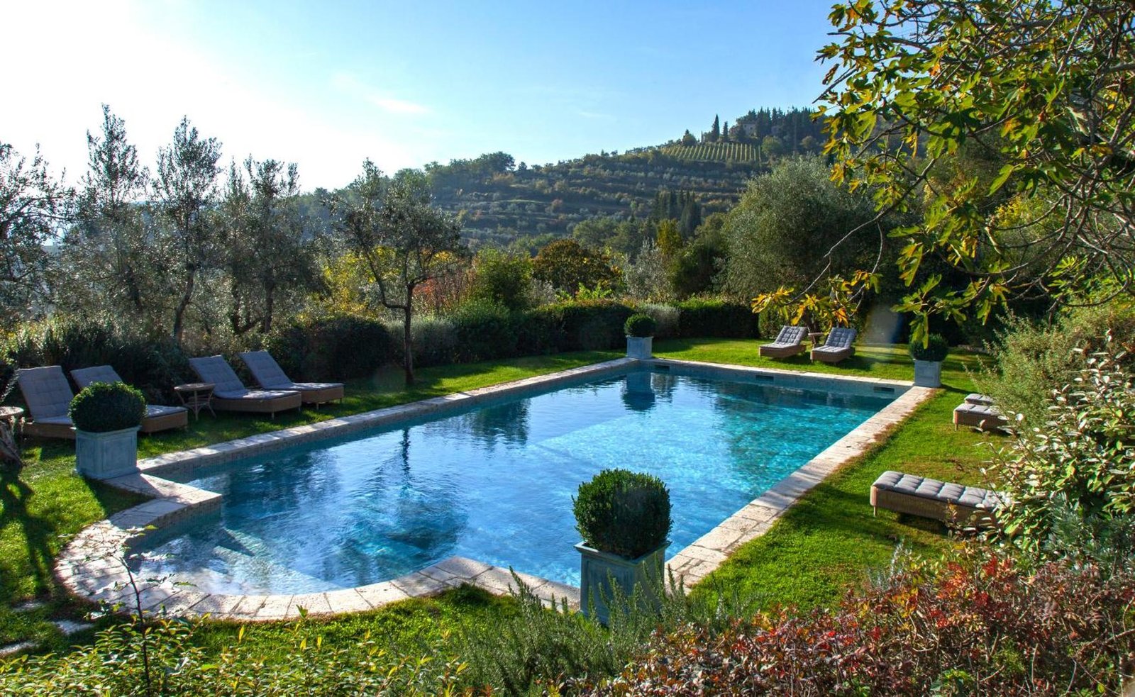 Villa Bordoni, the pool