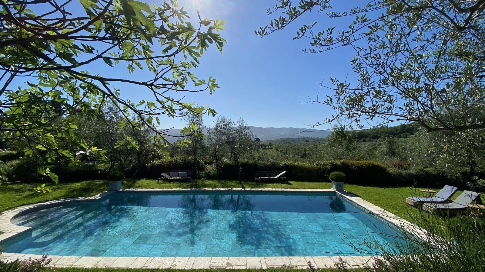 Villa Bordoni, the pool