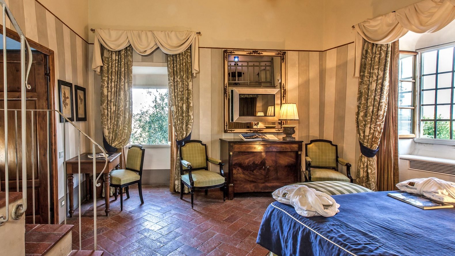 Villa Bordoni, rooms