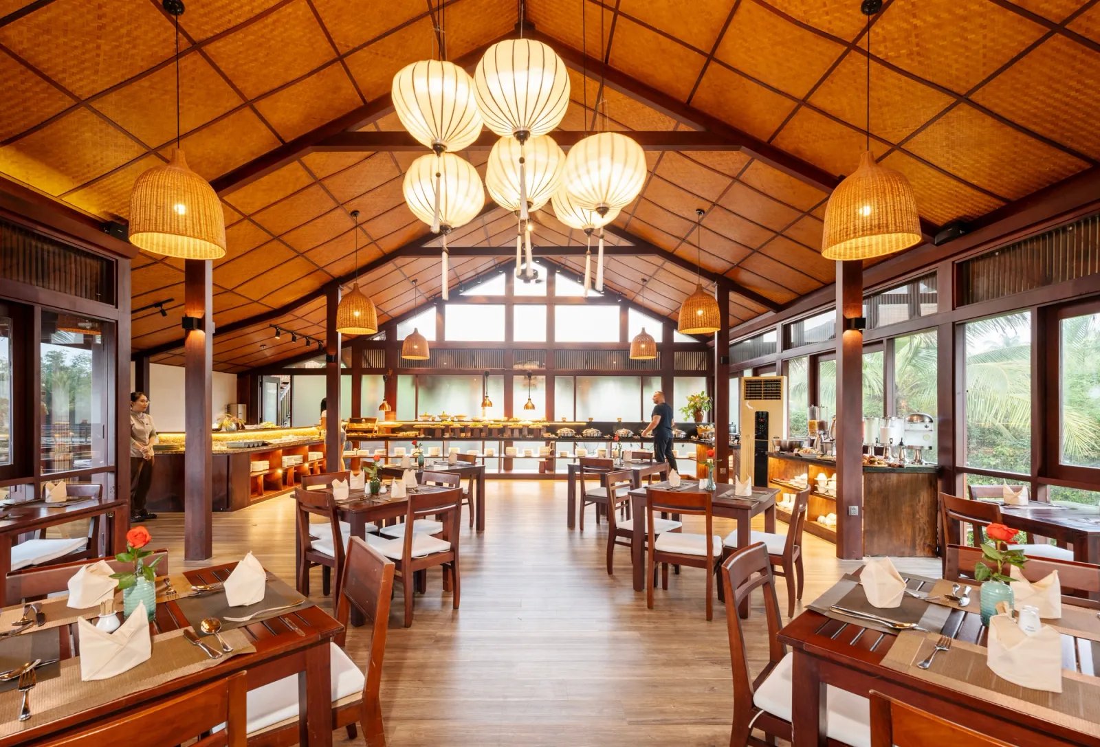 Hoi An Eco Lodge & Spa, lagoon restaurant