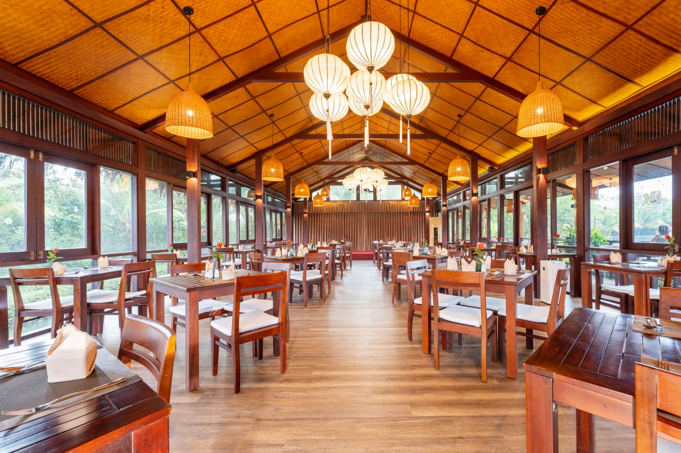 Hoi An Eco Lodge & Spa, lagoon restaurant
