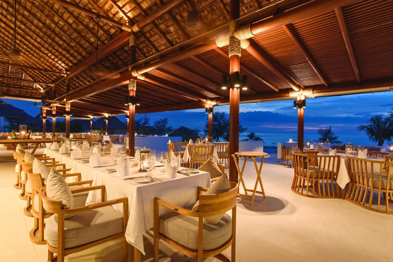 The Royal Sands Koh Rong, at the table