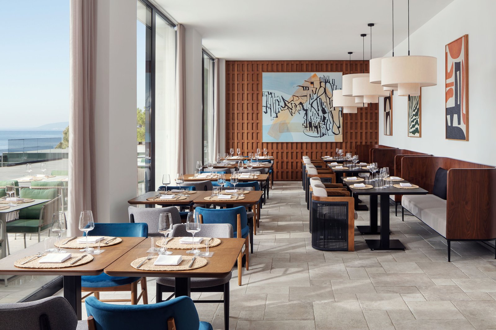 The Isolano, Cres, Autograph Collection, at the table