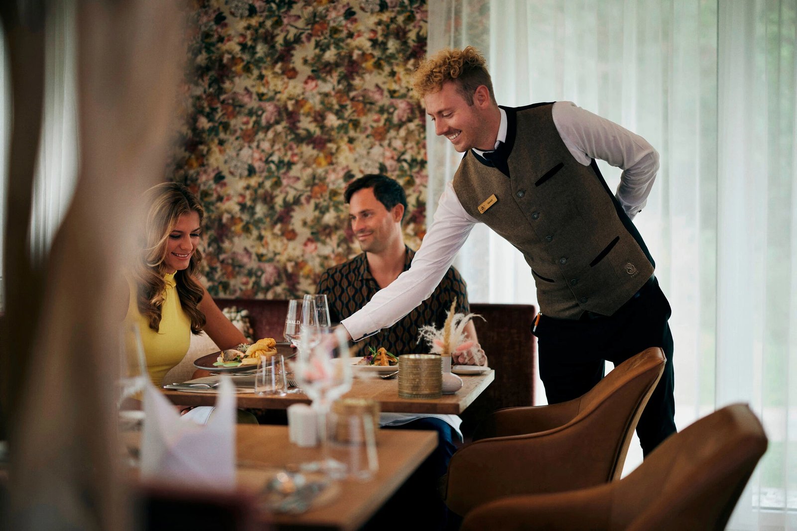 Hotel Guglwald, at the table