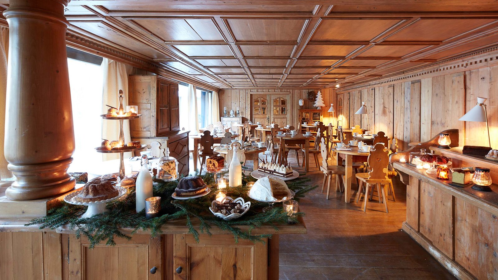 Hôtel Mont-Blanc Megève, at the table