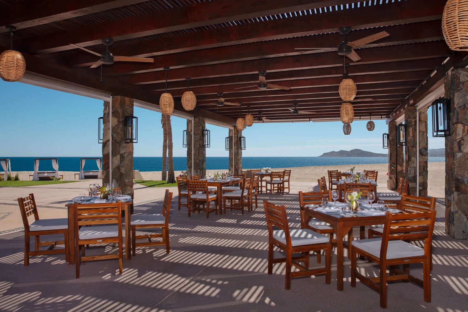 Zoëtry Casa del Mar Los Cabos, at the table