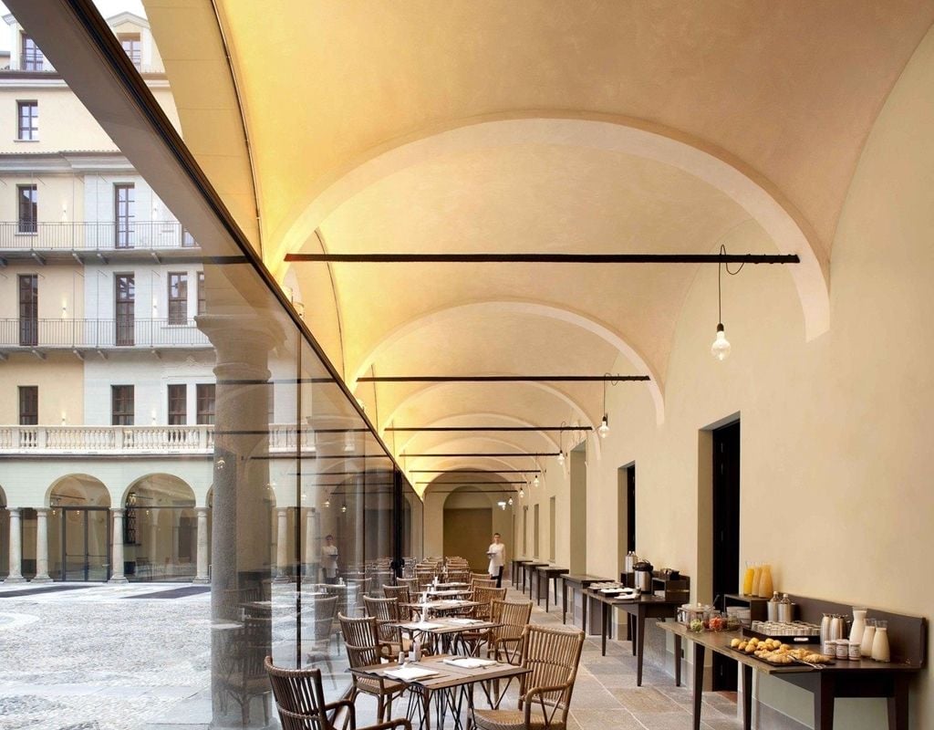 Hotel NH Collection Torino Piazza Carlina, corte dei limoni