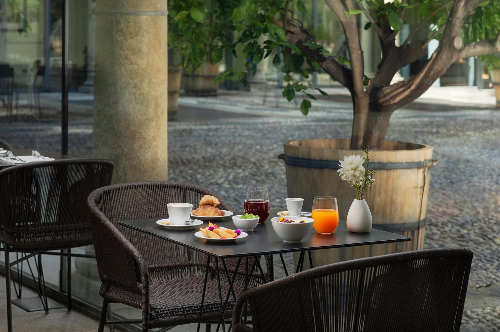 Hotel NH Collection Torino Piazza Carlina, corte dei limoni