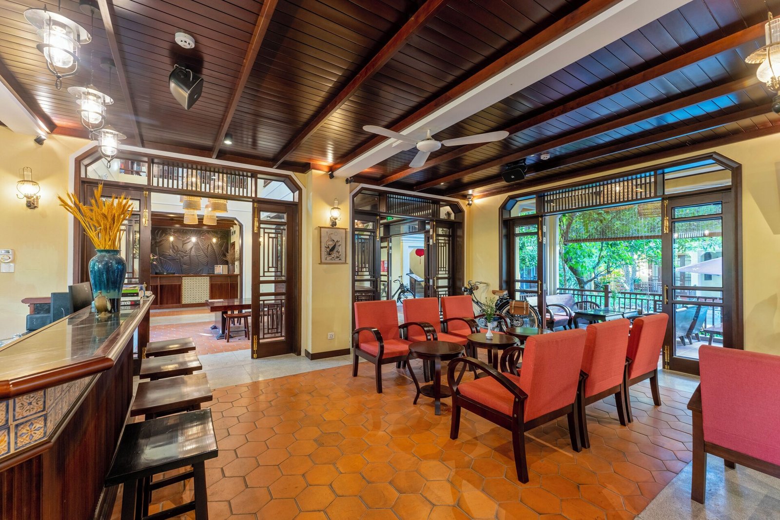 Ahoy Hoi An Boutique Resort & Spa, at the table