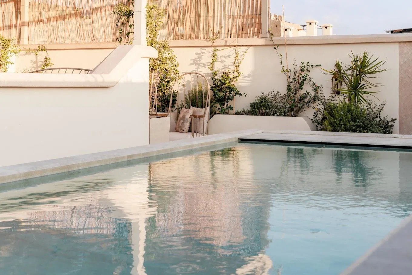 Riad Nyla, the pool