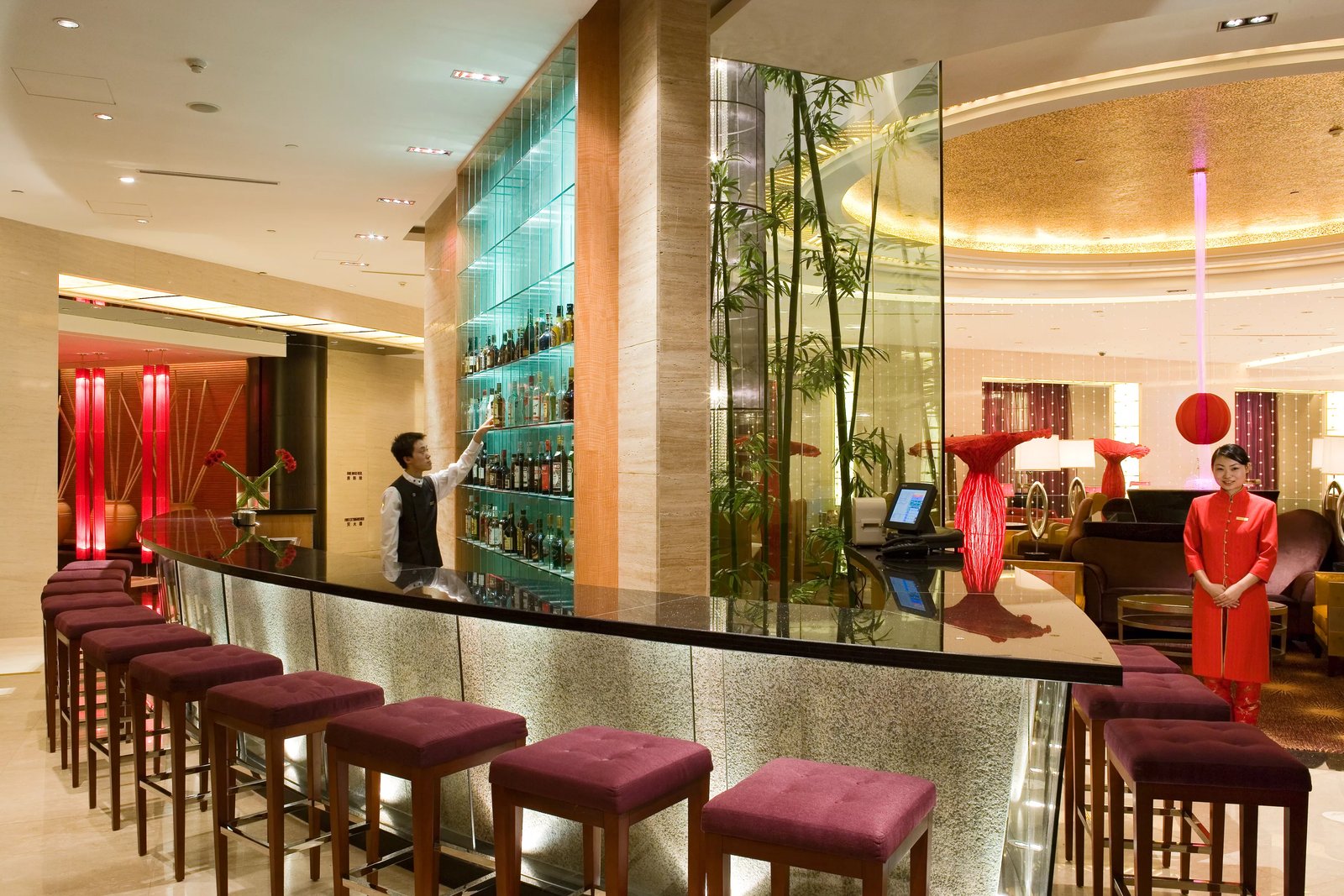 Sofitel Xian On Renmin Square, at the table