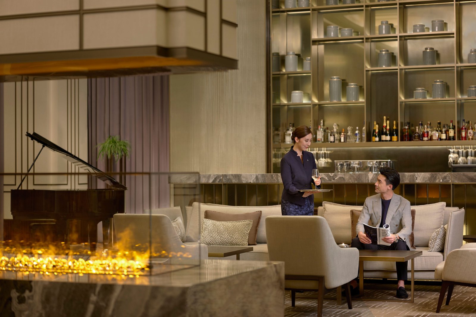 The Ritz-Carlton, Xi'an, at the table