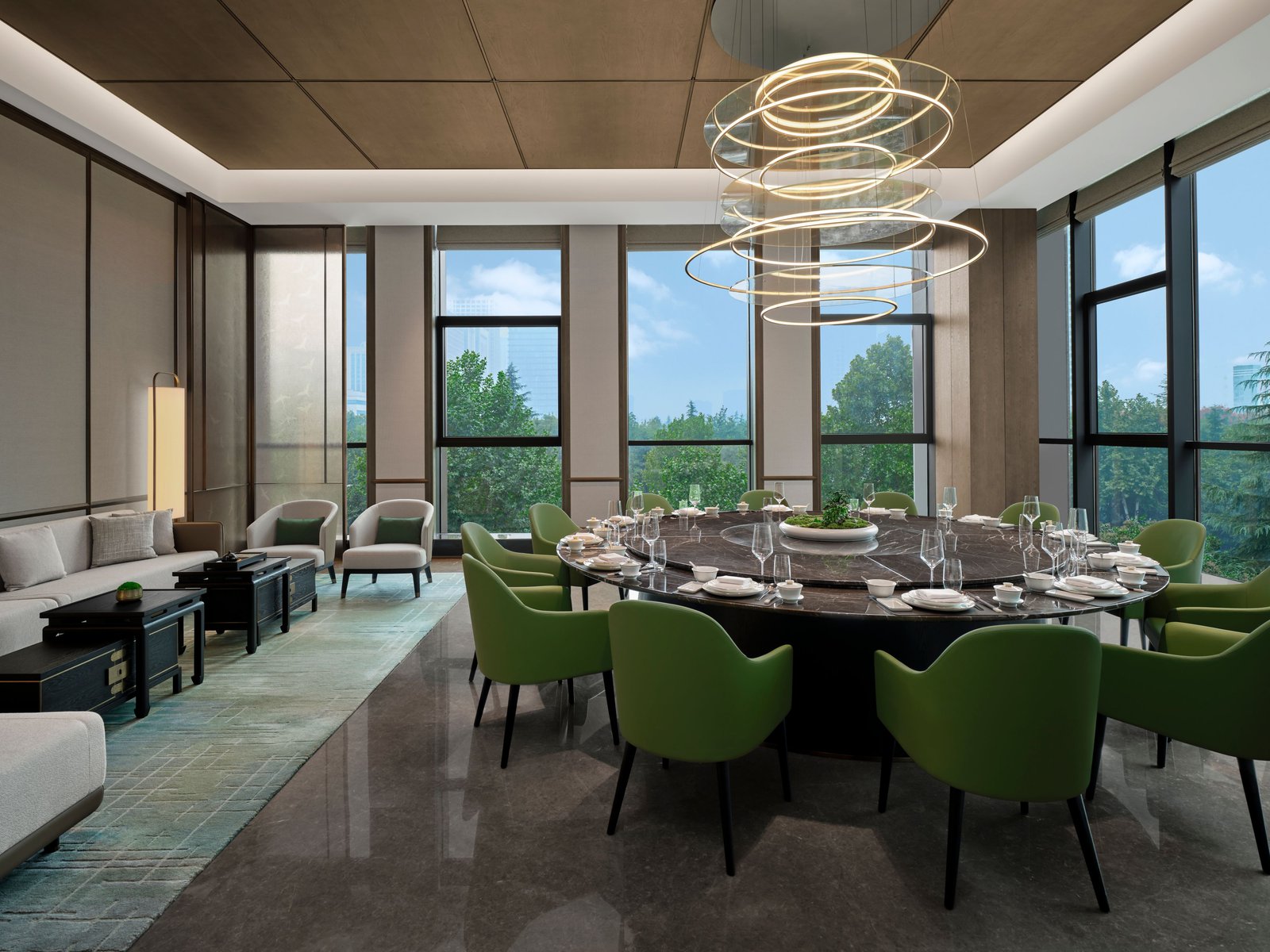 JW Marriott Hotel Xi'an Southwest, yong hao court