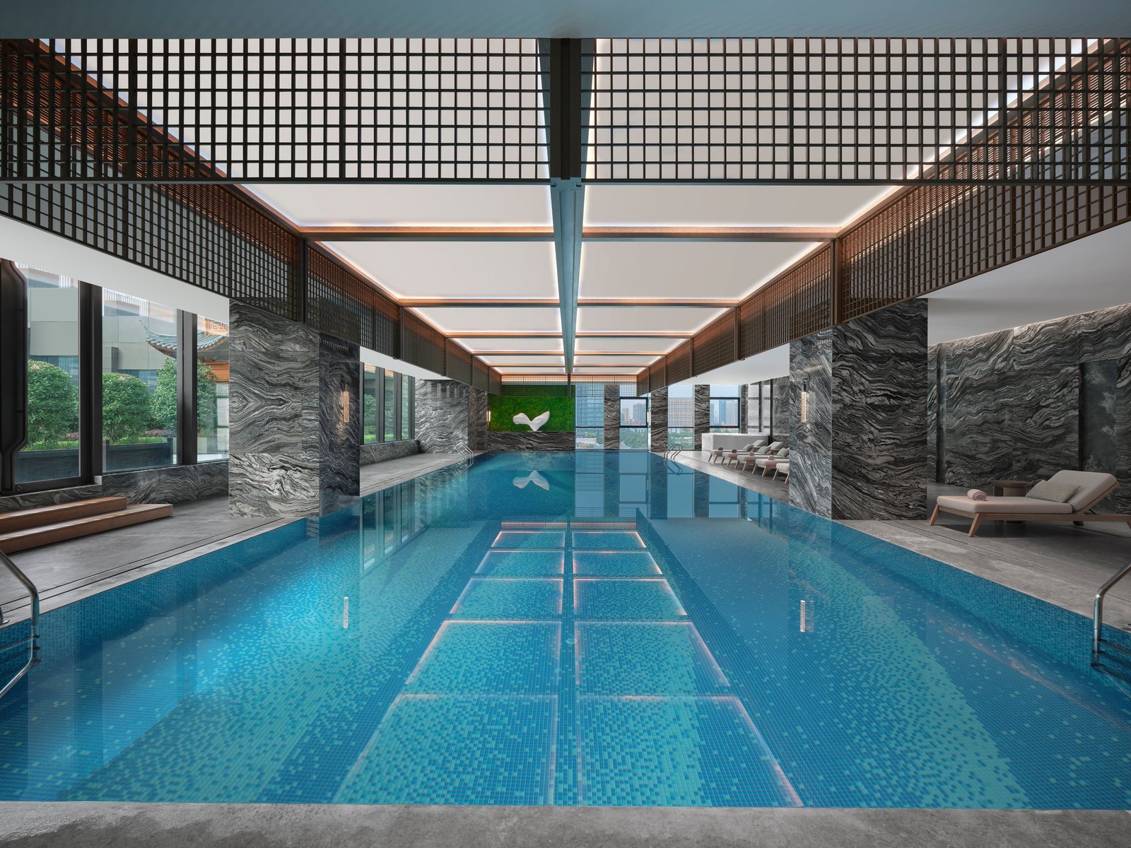 JW Marriott Hotel Xi'an Southwest, the pool