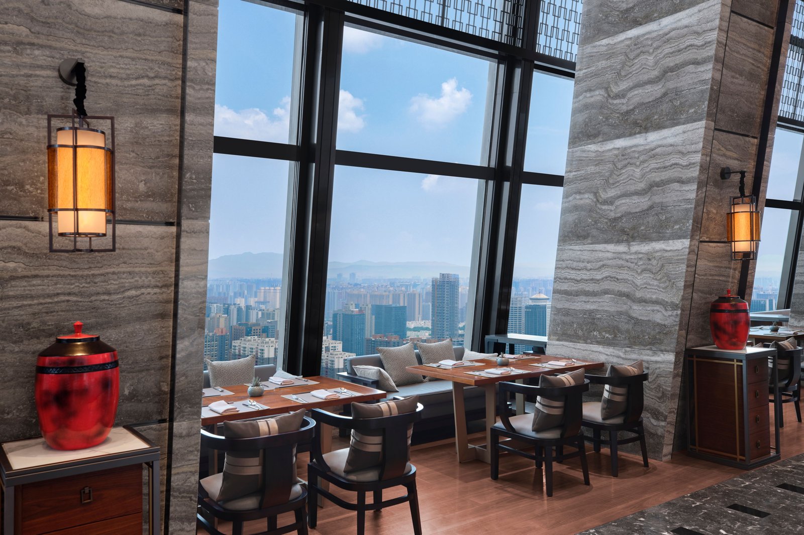 JW Marriott Hotel Xi'an, at the table