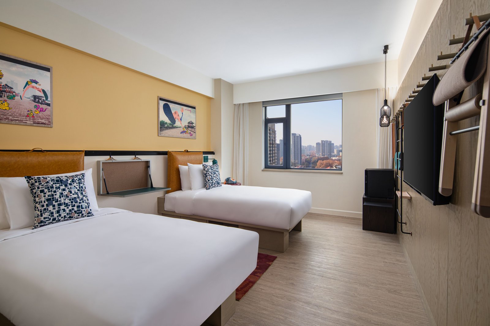 Moxy Xi'An Beilin, rooms