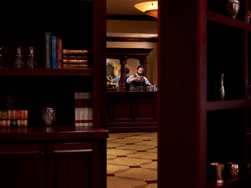 The Royal Sonesta Portland Downtown, at the table