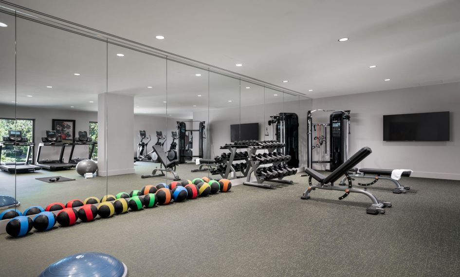 Grand Bohemian Lodge Greenville, the gym