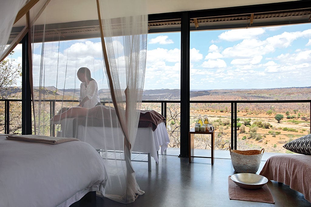 The Outpost Lodge, in Kruger National Park, in-room treatments
