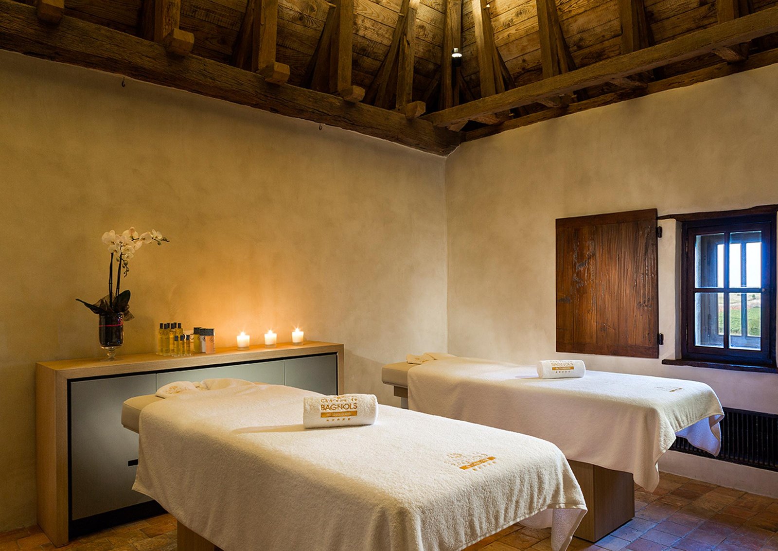 Château de Bagnols, the spa