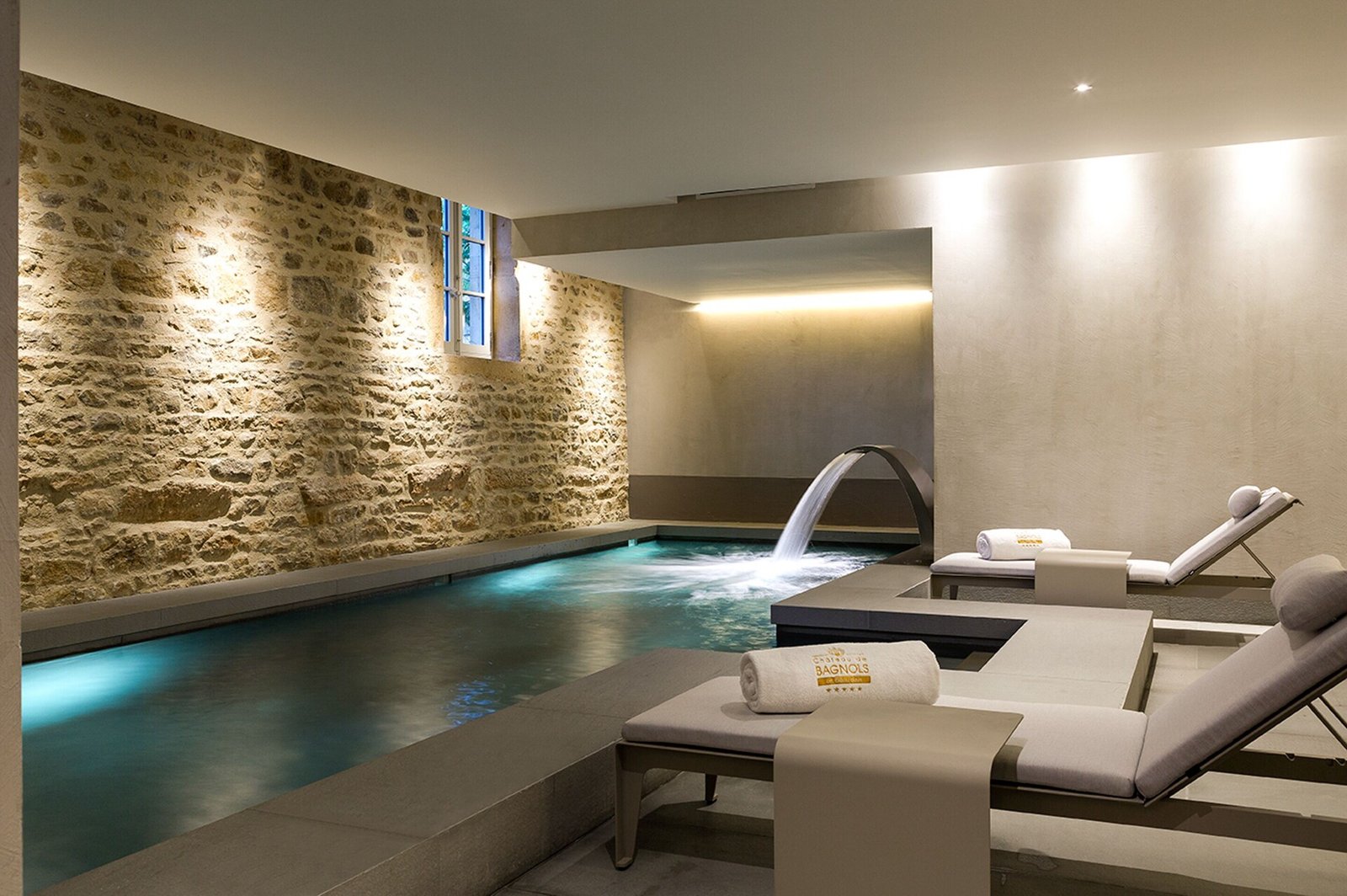 Château de Bagnols, the spa