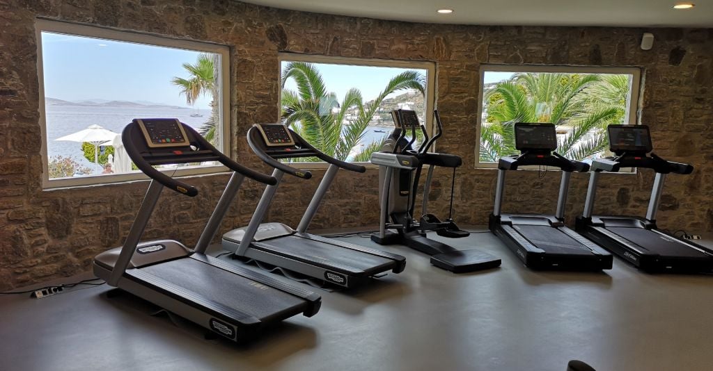 Saint John Hotel Villas & Spa, the gym