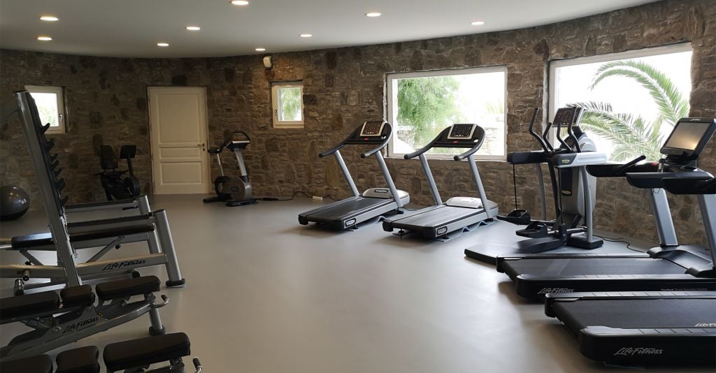 Saint John Hotel Villas & Spa, the gym