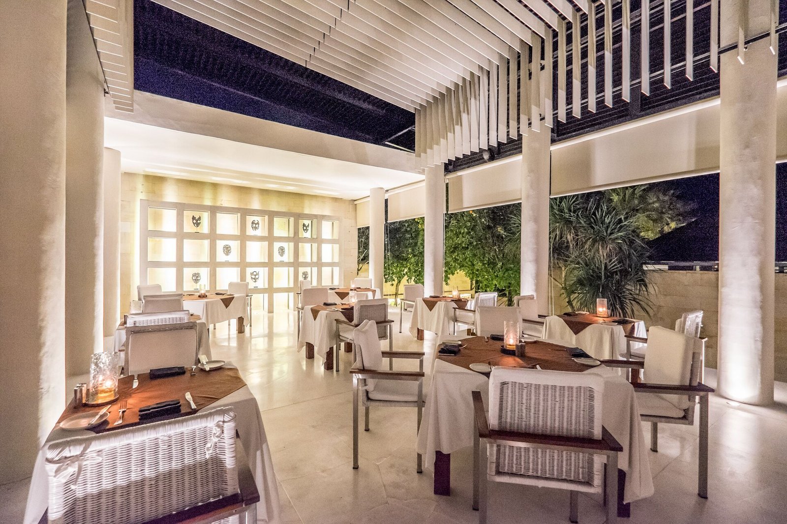 The Balé Nusa Dua, faces restaurant