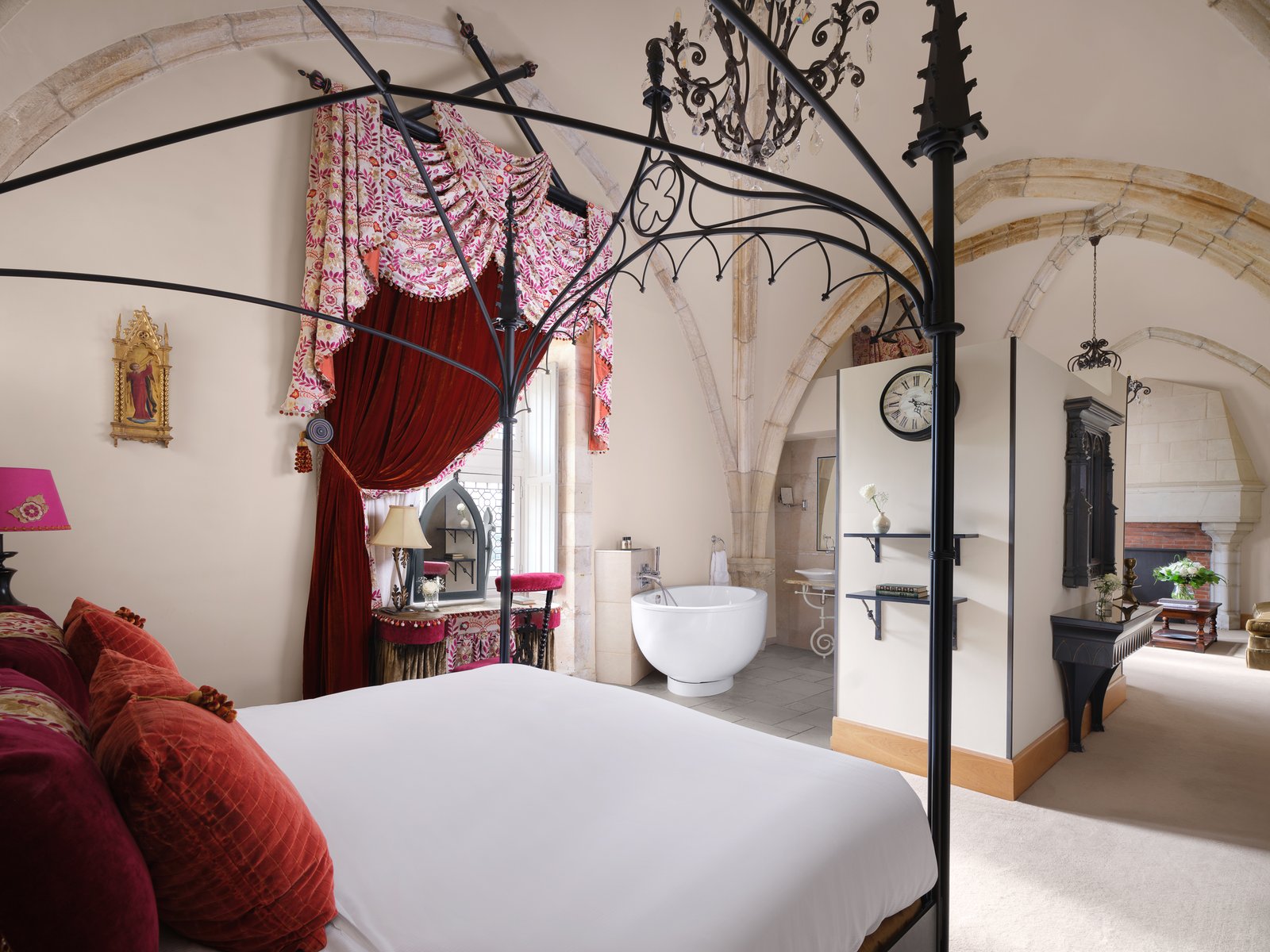 Abbaye de la Bussière, rooms