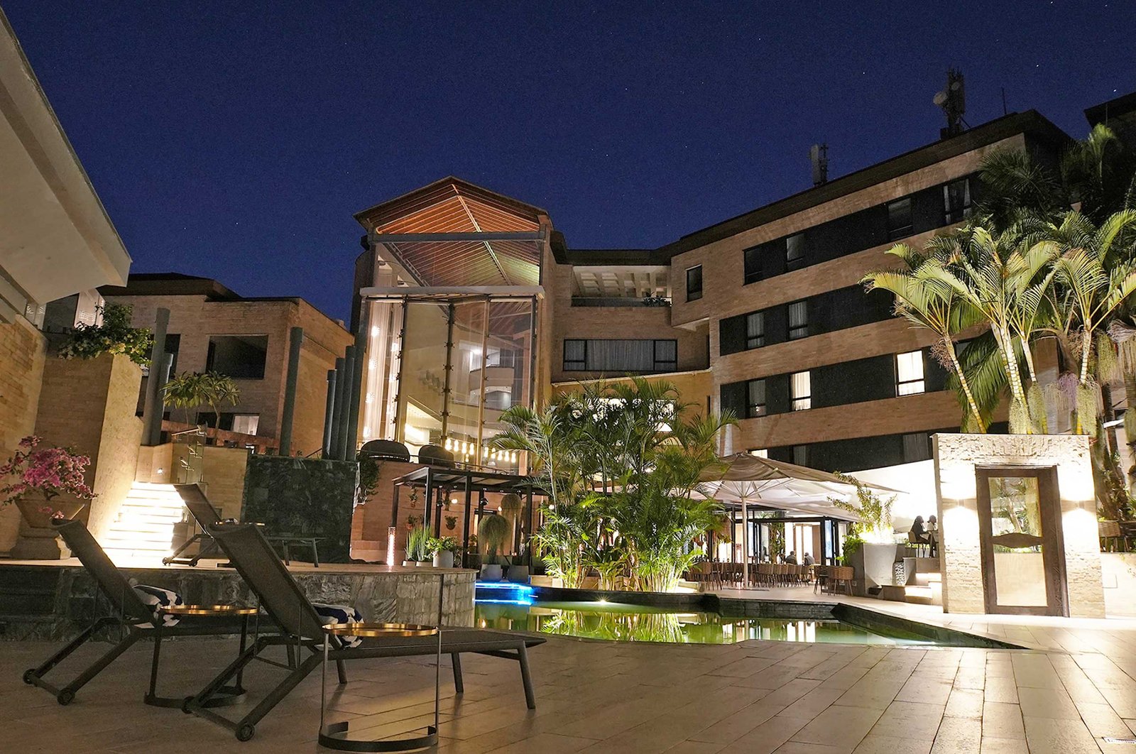 Tribe Hotel, the pool