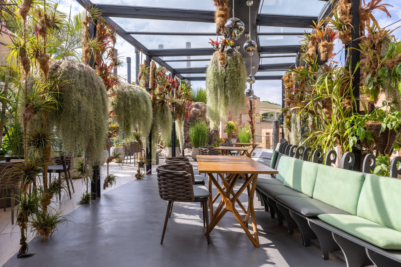 Tribe Hotel, at the table