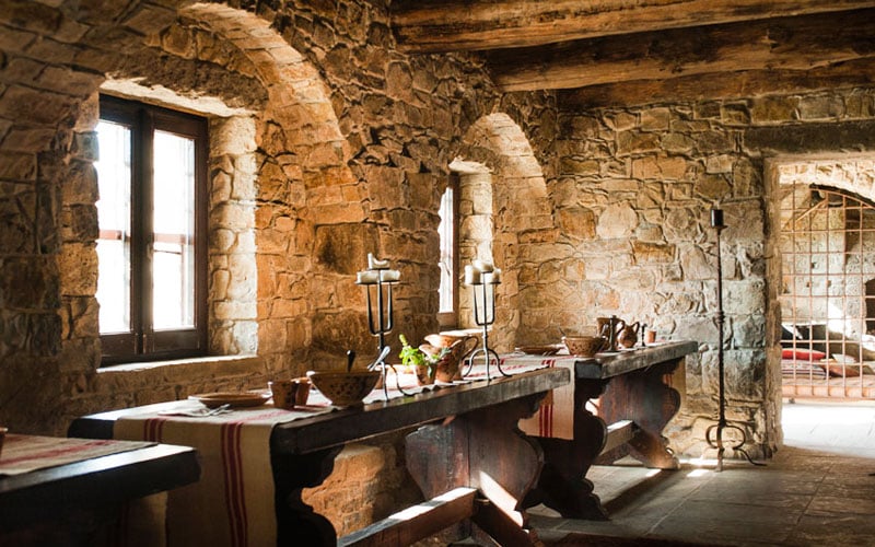 Eremito, the refectory