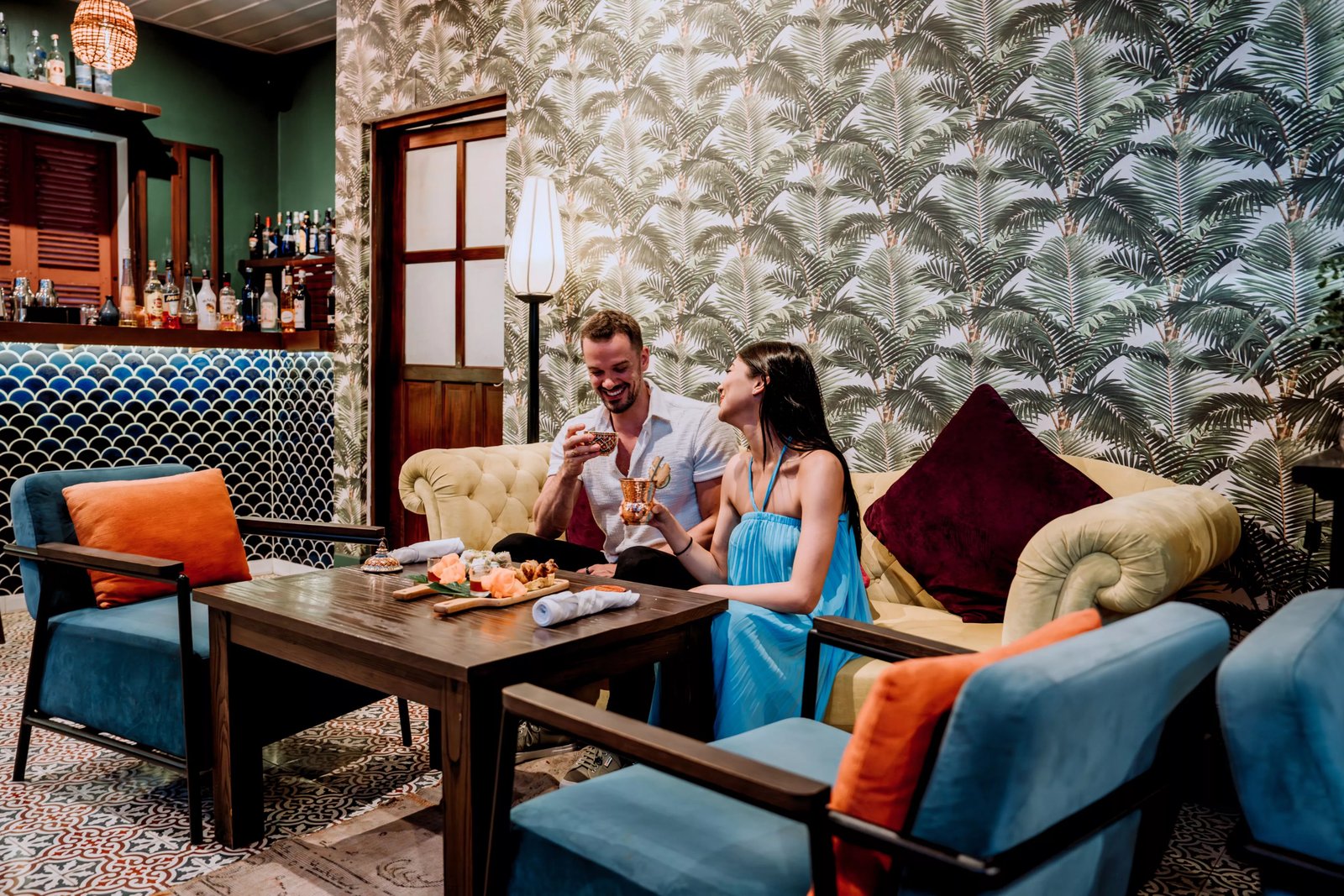3 Nagas Hotel Luang Prabang - MGallery Collection, at the table